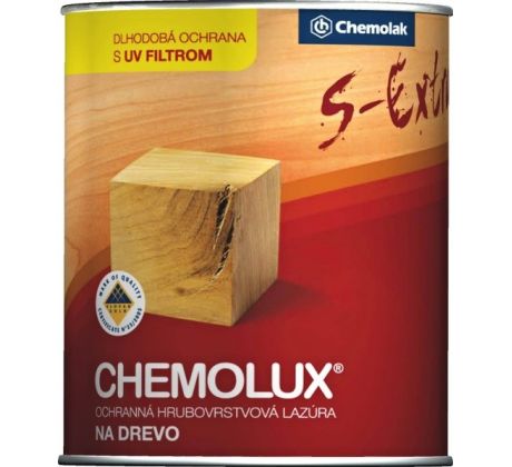 Lazúra  S 1025 CHEMOLUX S Extra 0,75L